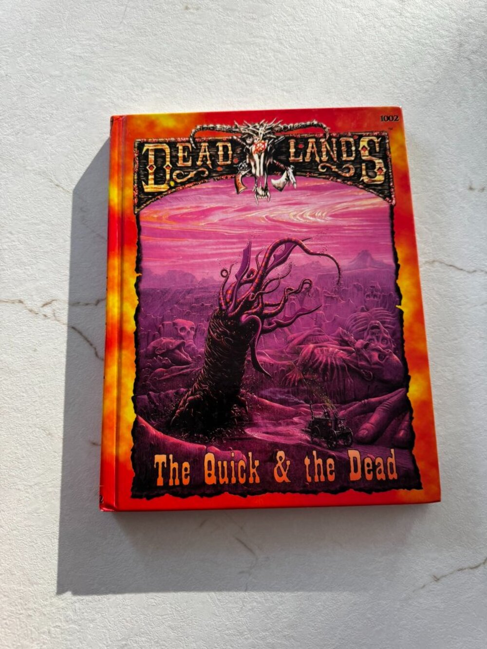 Pinnacle Hardcover- The Quick And The Dead | Deadlands RPG Vintage Game